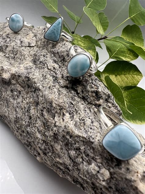 Larimar Rings