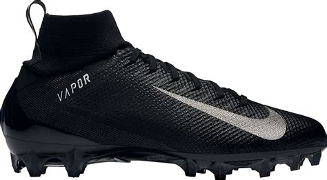 NIKE Men's Vapor Untouchable 3 Pro Football Cleats (12, Black/White ...