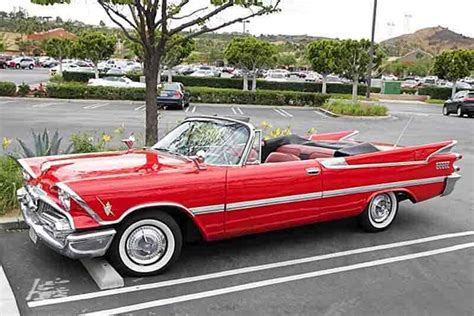 1959 Dodge Coronet Convertible Red RWD Automatic Custom Royal - Classic ...