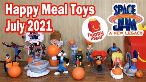 McDo July 2021 Happy Meal Space Jam Unboxing - YouTube