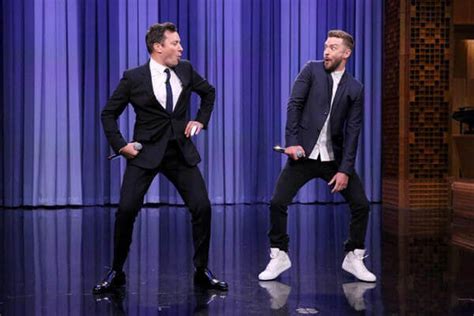 Justin Timberlake, Jimmy Fallon Perform History of Rap 6