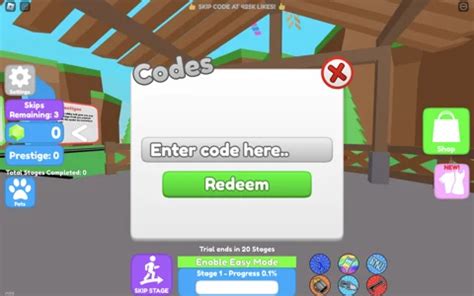 Mega Easy Obby Codes (September 2023): Free Skips | EarlyGame