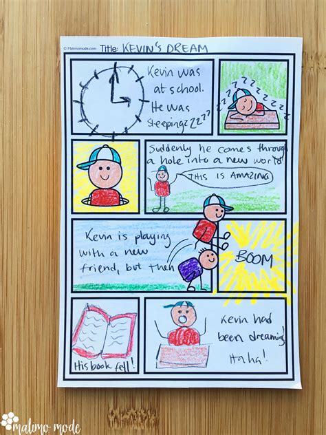 Comic and Cartoon Creative Tasks | Create your own comic, Cartoons ...