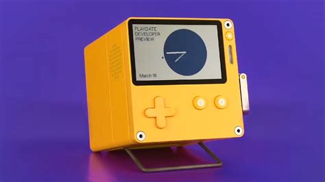 Handheld Retro Console ‘Playdate’ Gets New Features, Games, and a Pre ...