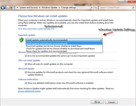 How To Enable Or Disable Automatic Windows Updates In Windows 7 And ...