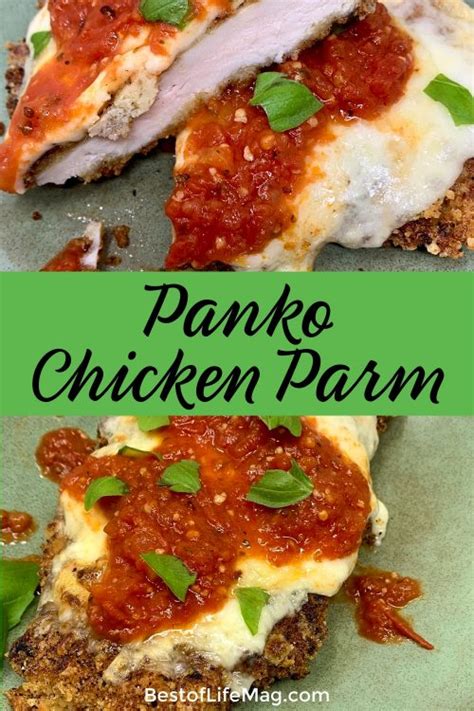 Best Panko Chicken Parmesan Recipe - The Best of Life Magazine