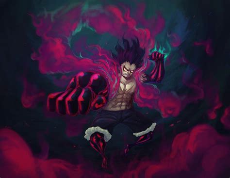 ArtStation - Luffy Snakeman, ksop . | Luffy gear 4, Manga anime one ...