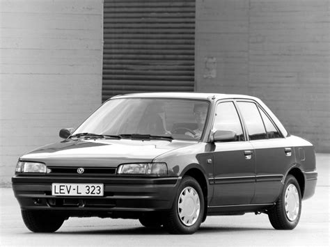 MAZDA 323 (BG) Sedan Specs & Photos - 1989, 1990, 1991 - autoevolution