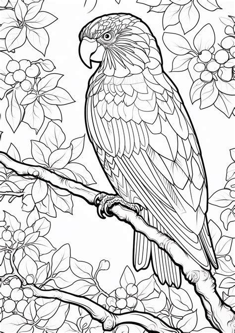 Bird Coloring Pages - Free Printable, Creative Sheets (@coloring) | Hero