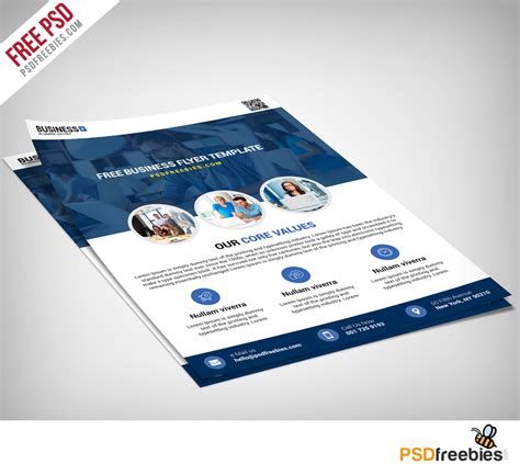 Multipurpose Business Flyer Free PSD Template | PSDFreebies.com