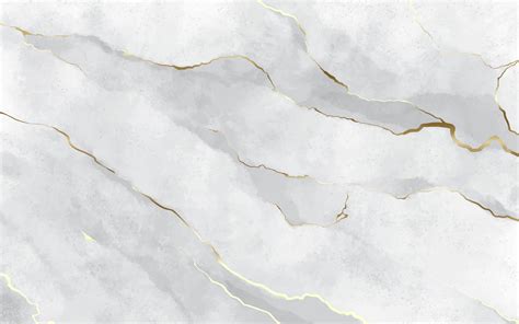 White Stone Marble Texture with Golden Strokes 1313956 Vector Art at ...