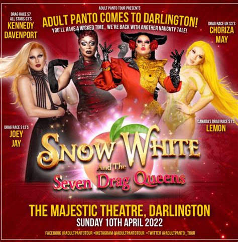 Snow White and the Seven Drag Queens - Adult Panto at The Majestic ...