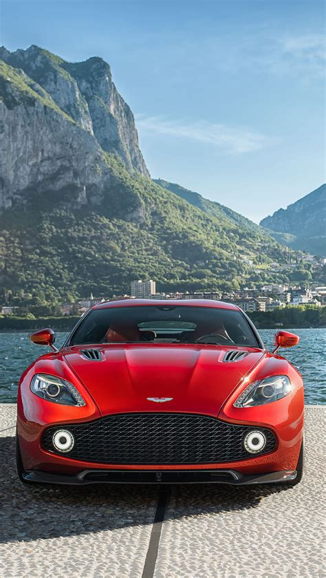 Aston Martin, car, red, HD phone wallpaper | Peakpx