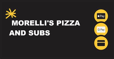 Morelli's Pizza and Subs - 8721 SE 58th Ave, Ocala, FL 34480 - Menu ...