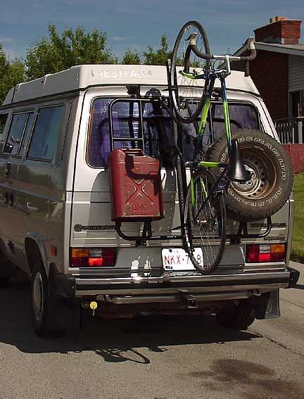 VW Vanagon Bike Rack | Vw vanagon, Vw syncro, Bike rack