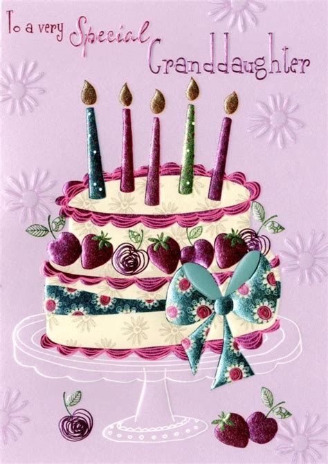 Granddaughter Birthday Cards : Compliments for You, Granddaughter ...