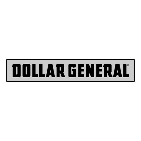 Dollar General Logo Black and White (1) – Brands Logos