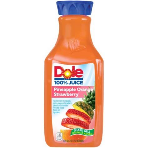 Dole Pineapple Orange Strawberry Juice, 59 Fl Oz - Kroger