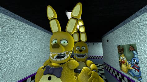 (fnaf sfm) spring bonnie and plushtrap 6 by sammy2005 on DeviantArt