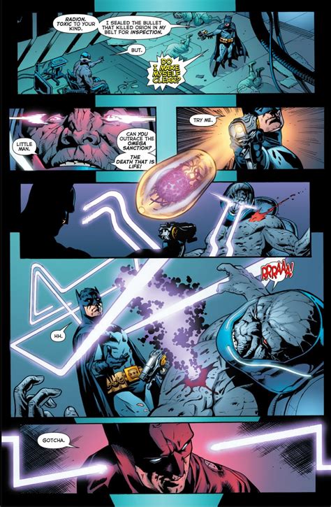 Batman Kills Darkseid (Final Crisis #6, 2009) | Batman vs darkseid ...