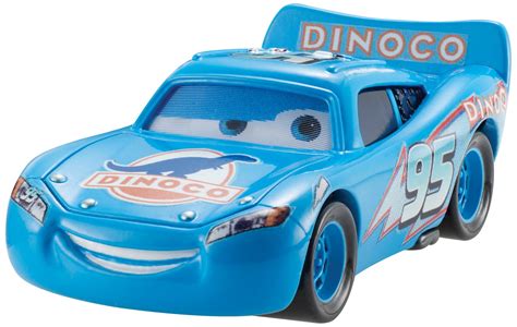 Amazon.com: Disney/Pixar Cars Dinoco Lightning McQueen Diecast Vehicle ...