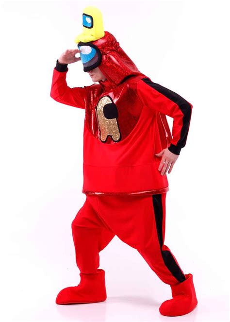 Among Us cosplay costume red, 110187, sizes S, M, L | Compare prices on ...