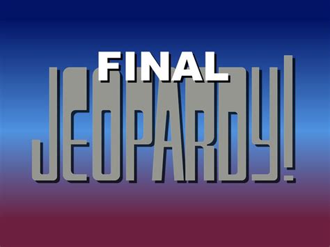 Final Jeopardy! (1984-86) Logo V14 by Dadillstnator on DeviantArt ...