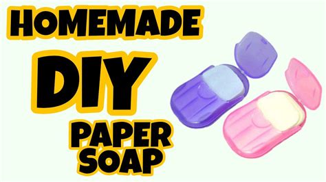 Homemade Diy Paper Soap | how to make paper soap | Prince Art & Craft ...