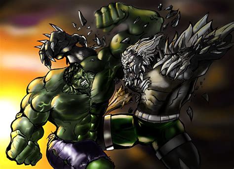 Hulk versus Doomsday by darklord028 on DeviantArt | Hulk art, Hulk, Man ...