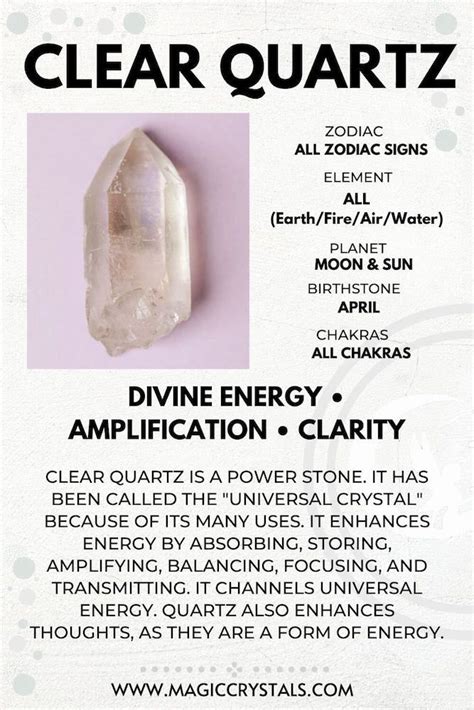 Clear Quartz Meaning: Healing Properties and Everyday Use in 2022 ...