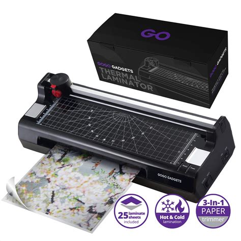 Laminator Machine Lamination Machine w/ 25 Laminating Sheets Heavy Duty ...