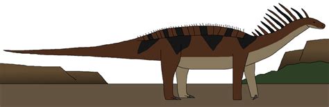 Spiny-Necked Sauropod by WildandNatureFan on DeviantArt