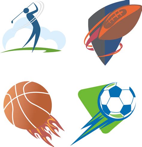 Download Sport Clip Art Logo Vector Transprent Png - Vector Sports Logo ...