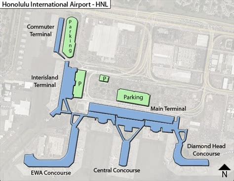 Honolulu Airport Map | HNL Terminal Guide