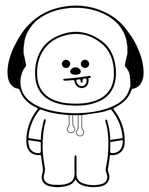 BT21 Coloring Pages - Free Printable Coloring Pages for Kids