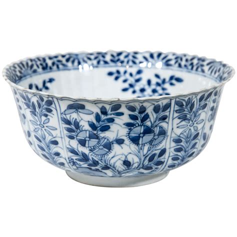 Antique Chinese Blue And White Porcelain Bowl - Antique Poster