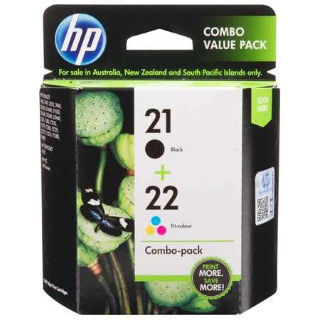 HP 21/22 Combo-pack Inkjet Print Cartridges | BIG W