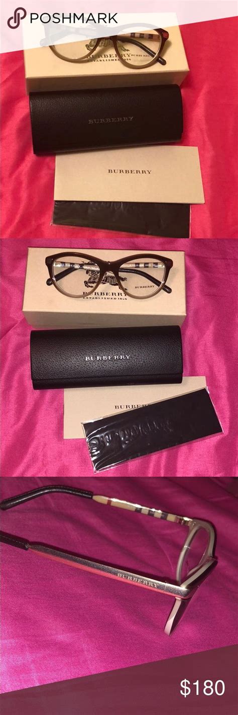 Burberry eyeglasses I am selling brand new Brown gradient beige semi ...