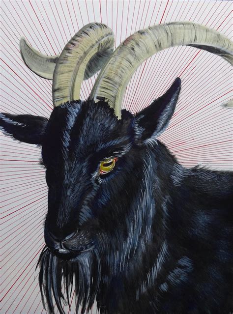 Black Goat, Me, watercolor and pen on paper, 2020 : r/Art