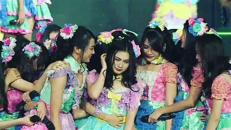 After the request hour concert Melody as leader and Grand manager JKT48 ...