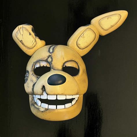 STL file Spring Bonnie / Yellow Rabbit Mask Movie Version (FNAF / FIVE ...