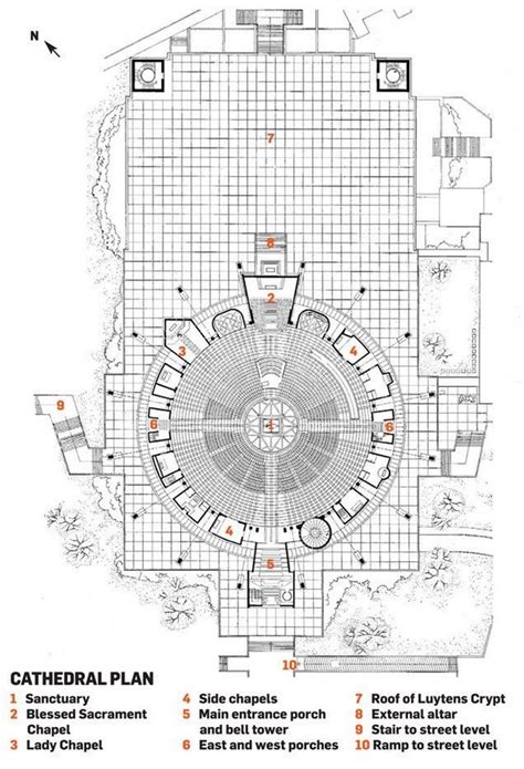 Cathedral Of Brasilia Floor Plan