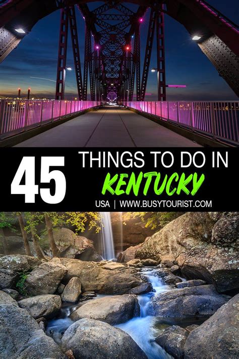 45 Best Things To Do & Places To Visit In Kentucky | Kentucky vacation ...