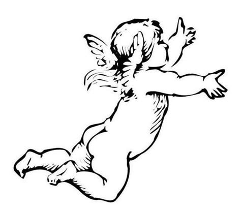 Cherub Angel Drawing | Free download on ClipArtMag