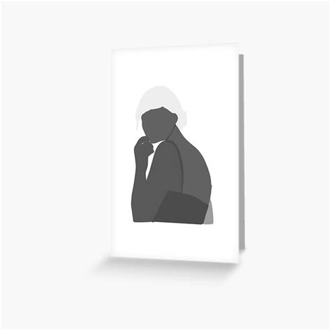 "taylor swift folklore silhouette " Greeting Card for Sale by ...