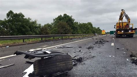 M5 Partly Closed After Two Killed In Crash | UK News | Sky News