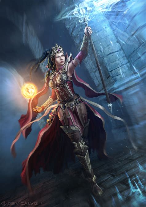 Female Wizard | Diablo 3 wallpaper of a female wizard submitted in the ...