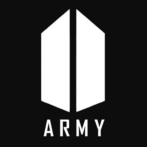 this is a bts logo and the the writing under it that is what they call ...