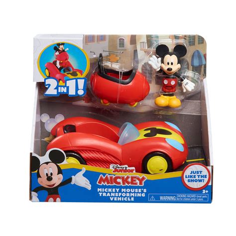 Disney Junior Mickey Mouse Funhouse Transforming Vehicle, Mickey Mouse ...