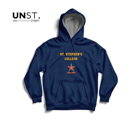 St. Stephen’s College Blue Hoodie – University of Delhi- Hoodies ...